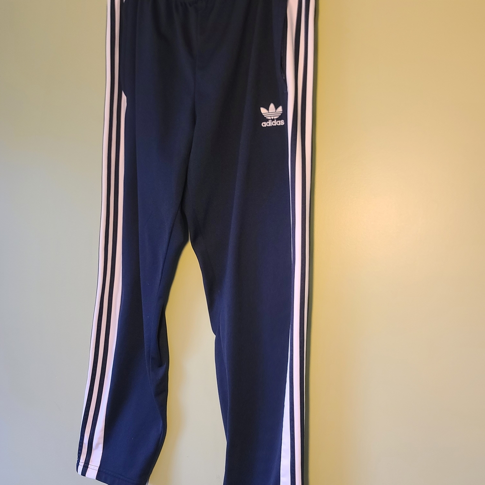 Adidas Kids Navy Track Pants